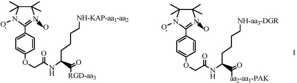 5-methoxytryptamine carbonyl propionyl-PAKPAK and preparing, activity and application thereof