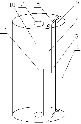 Domestic water treatment device