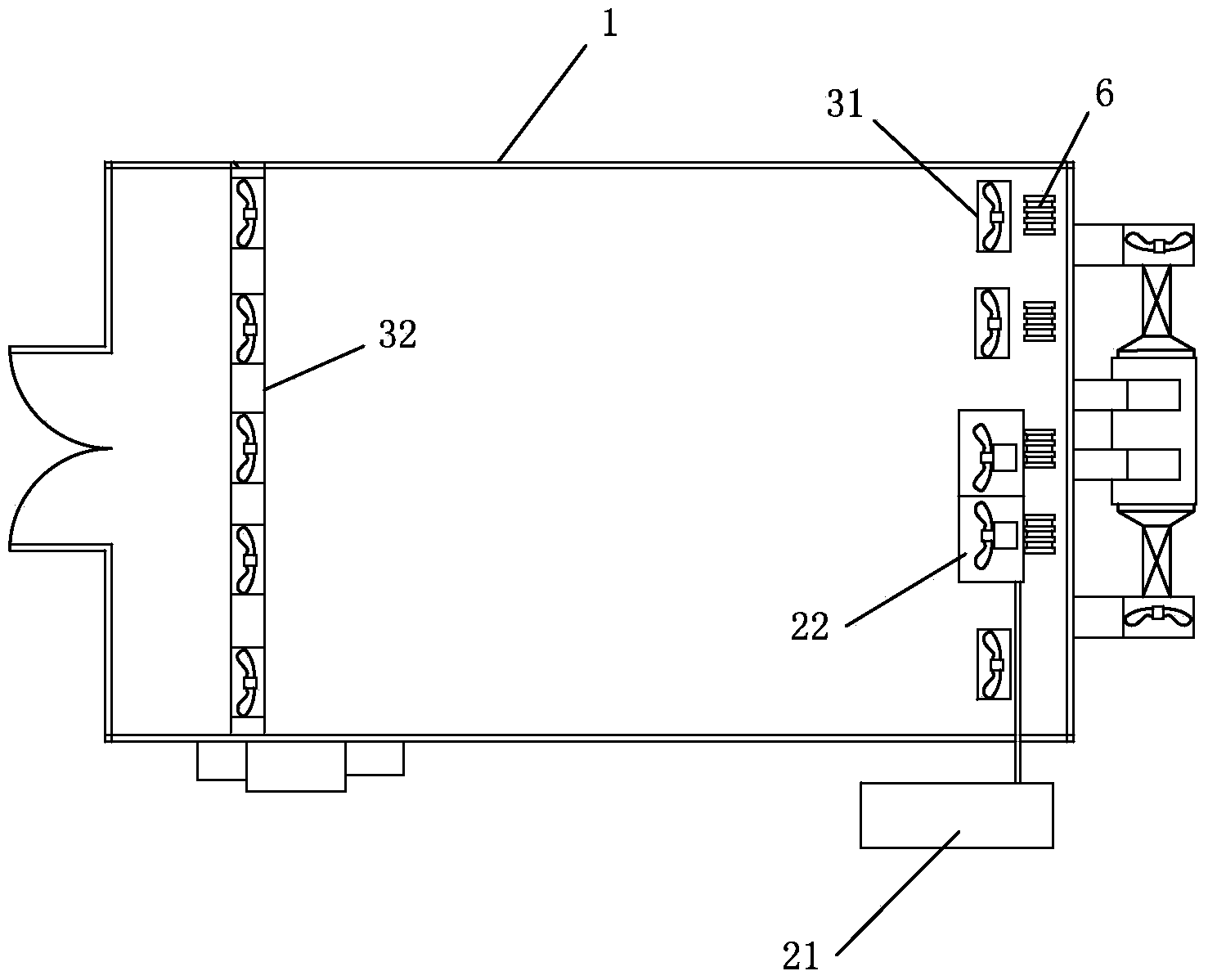 Energy-saving heat pump humidity removing drying room and control method thereof