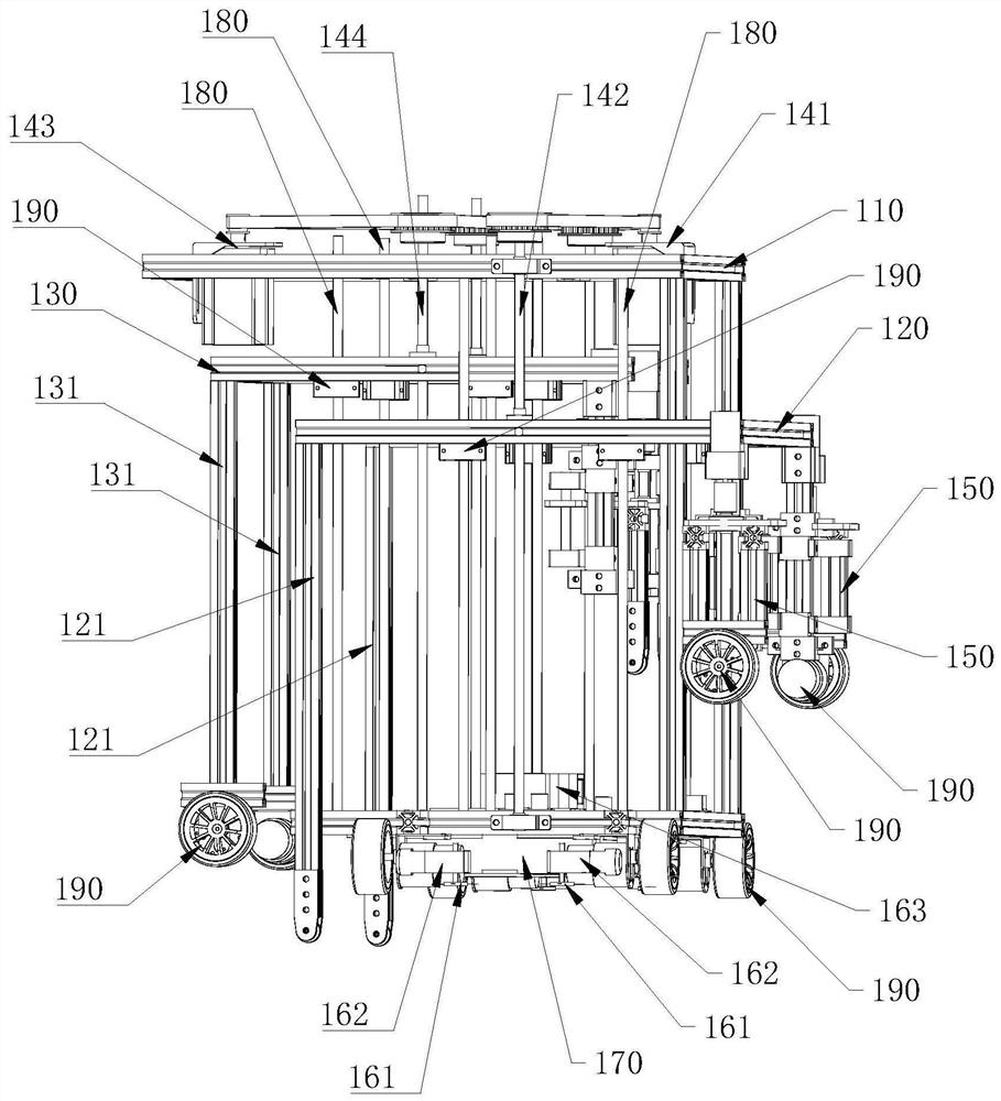 Intelligent stair cleaning robot