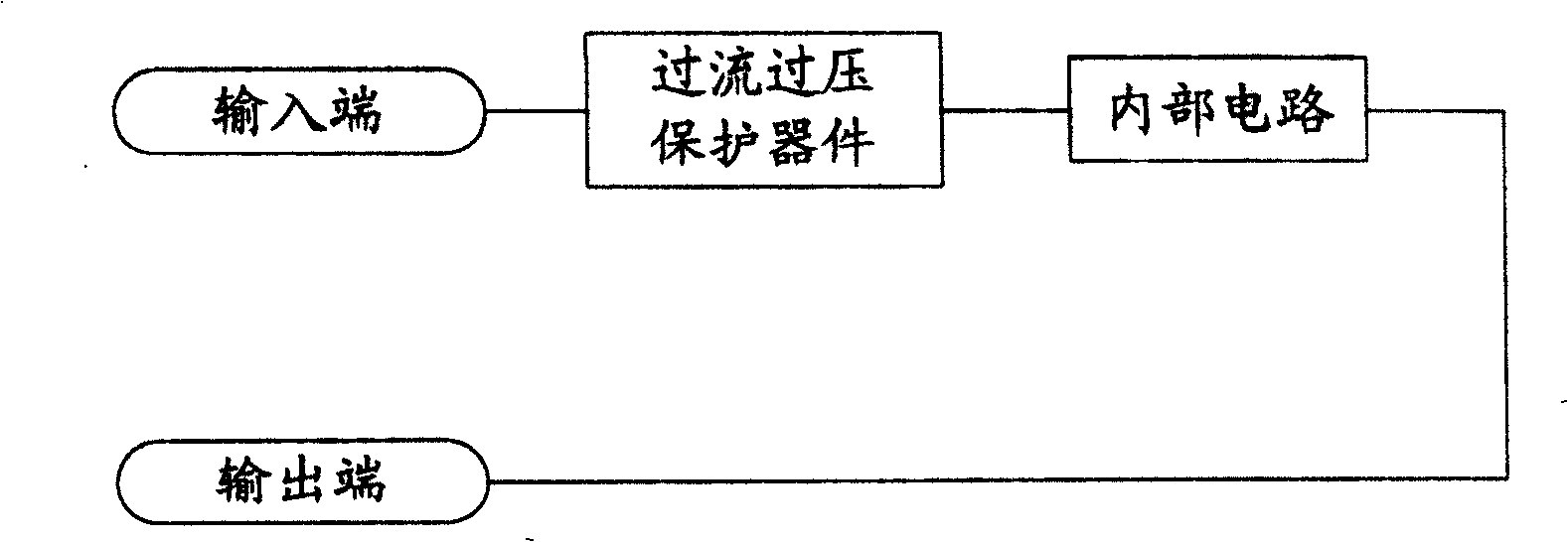 Over current and over voltage protection circuit and signal source circuit