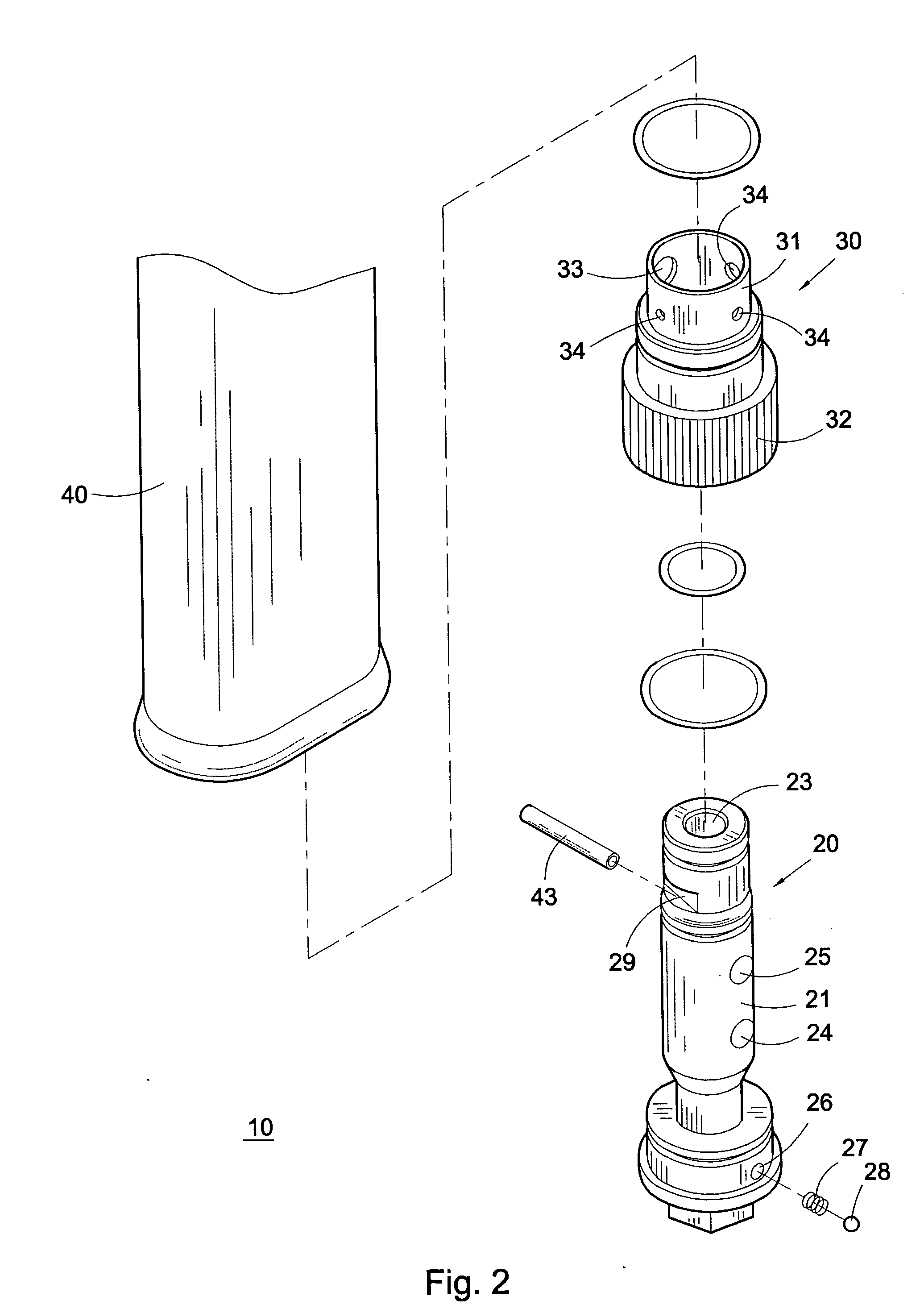 Rotational speed adjustment mechanism of a pneumatic tool