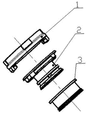 Automobile braking oil storing kettle opening cover assembly