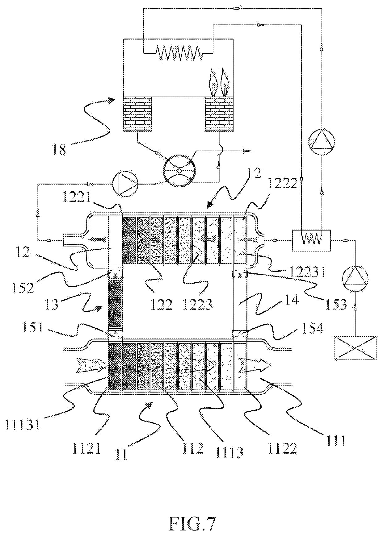 Gas adsorption and separation apparatus and applications thereof