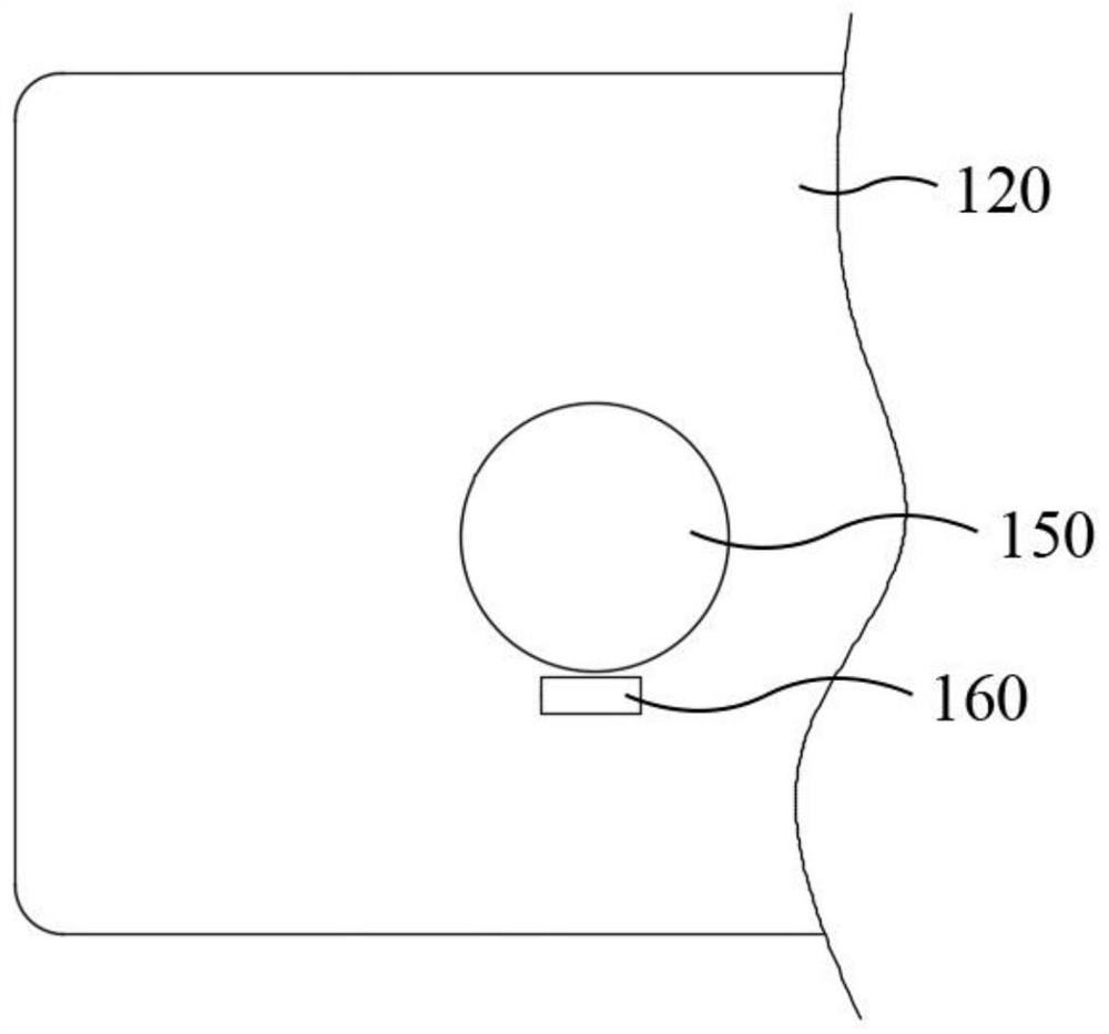 Pressure sensing assembly, middle frame assembly, display assembly and terminal