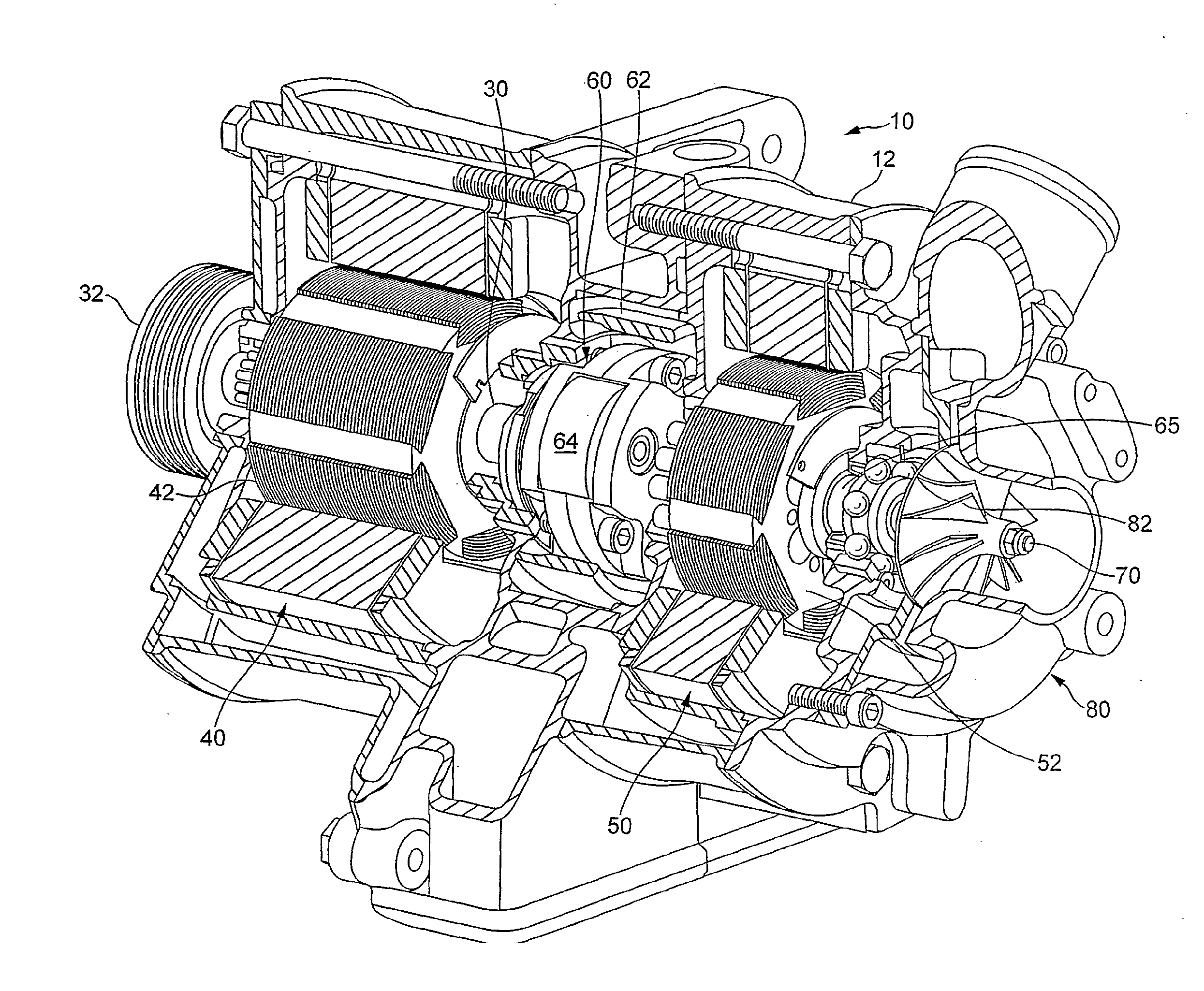 Method of operating a supercharger