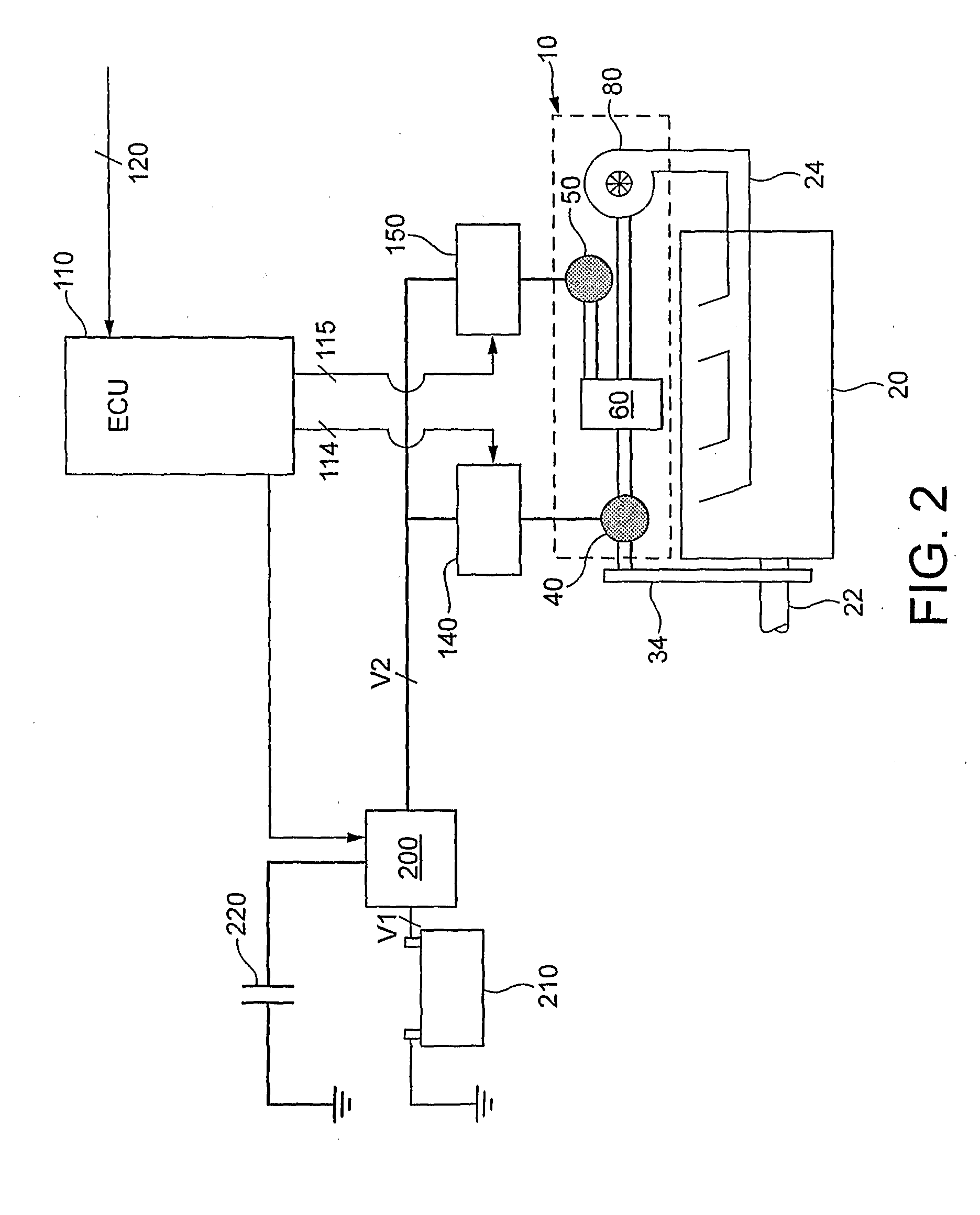 Method of operating a supercharger