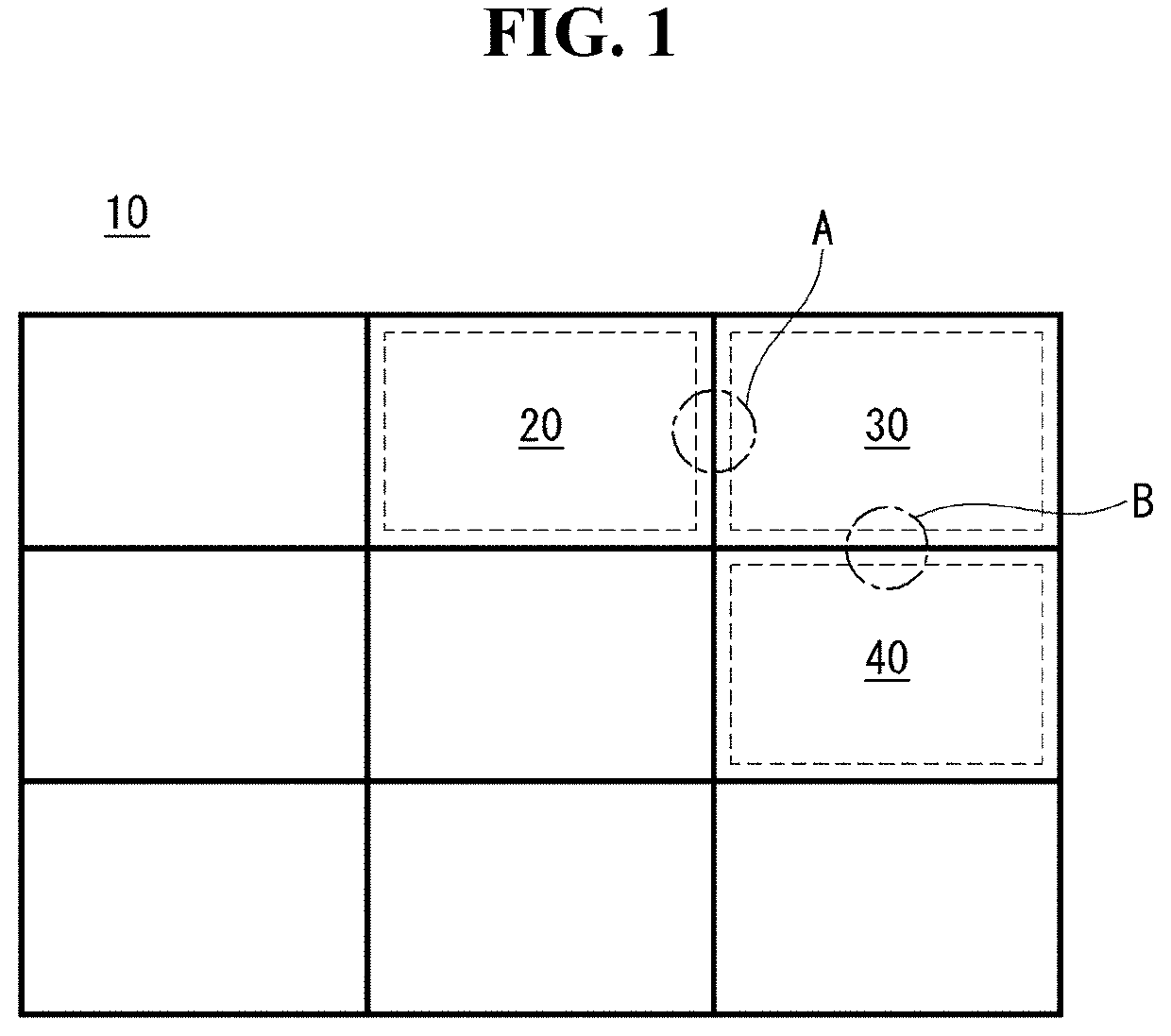 Tiling display device