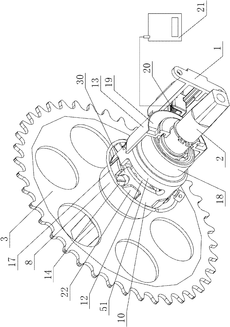 Power-assisted transmission mechanism for electric power-assisted bicycle