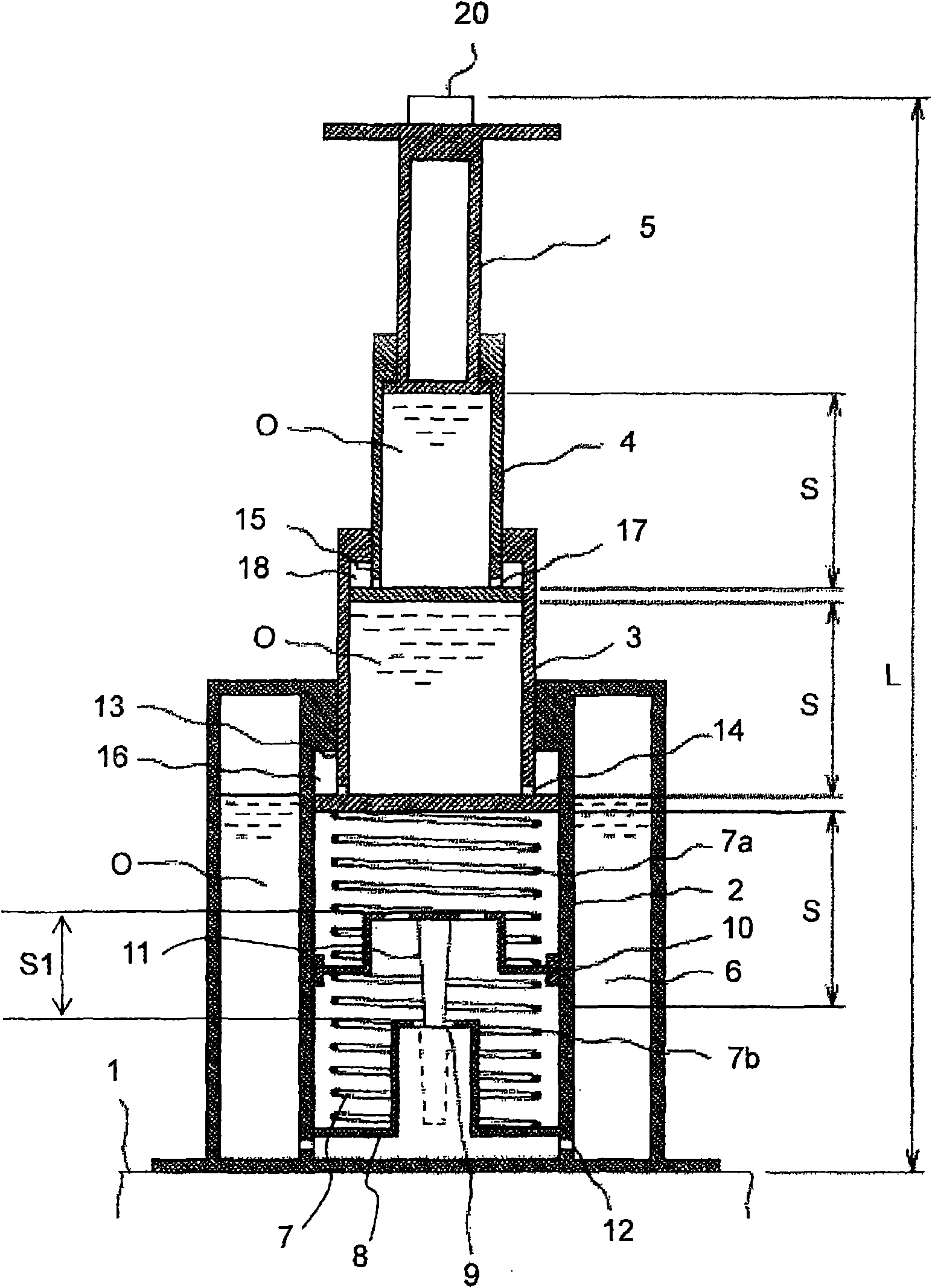 Hydraulic damper for elevator
