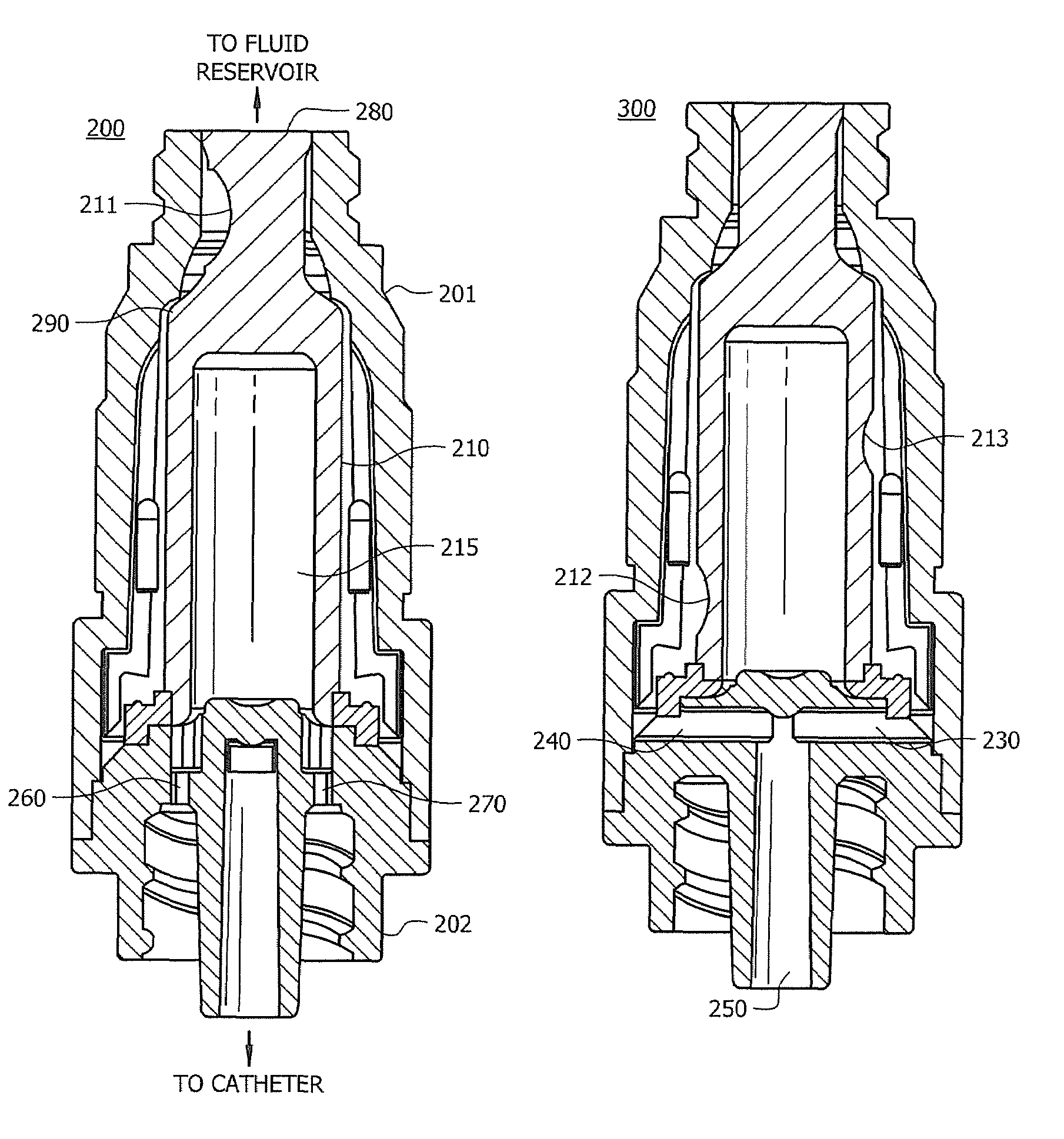 Collapsible valve