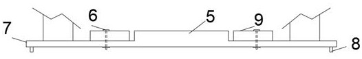 Organic grouting material diffusion test device and method based on transparent rock mass