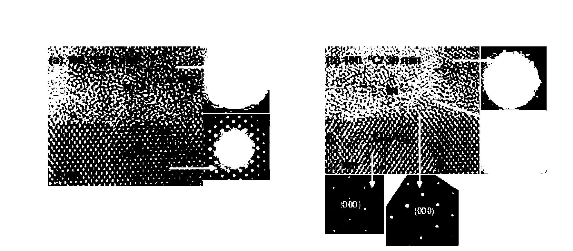 Organic molecule capsulated metal nanoparticles as well as preparation method and application thereof