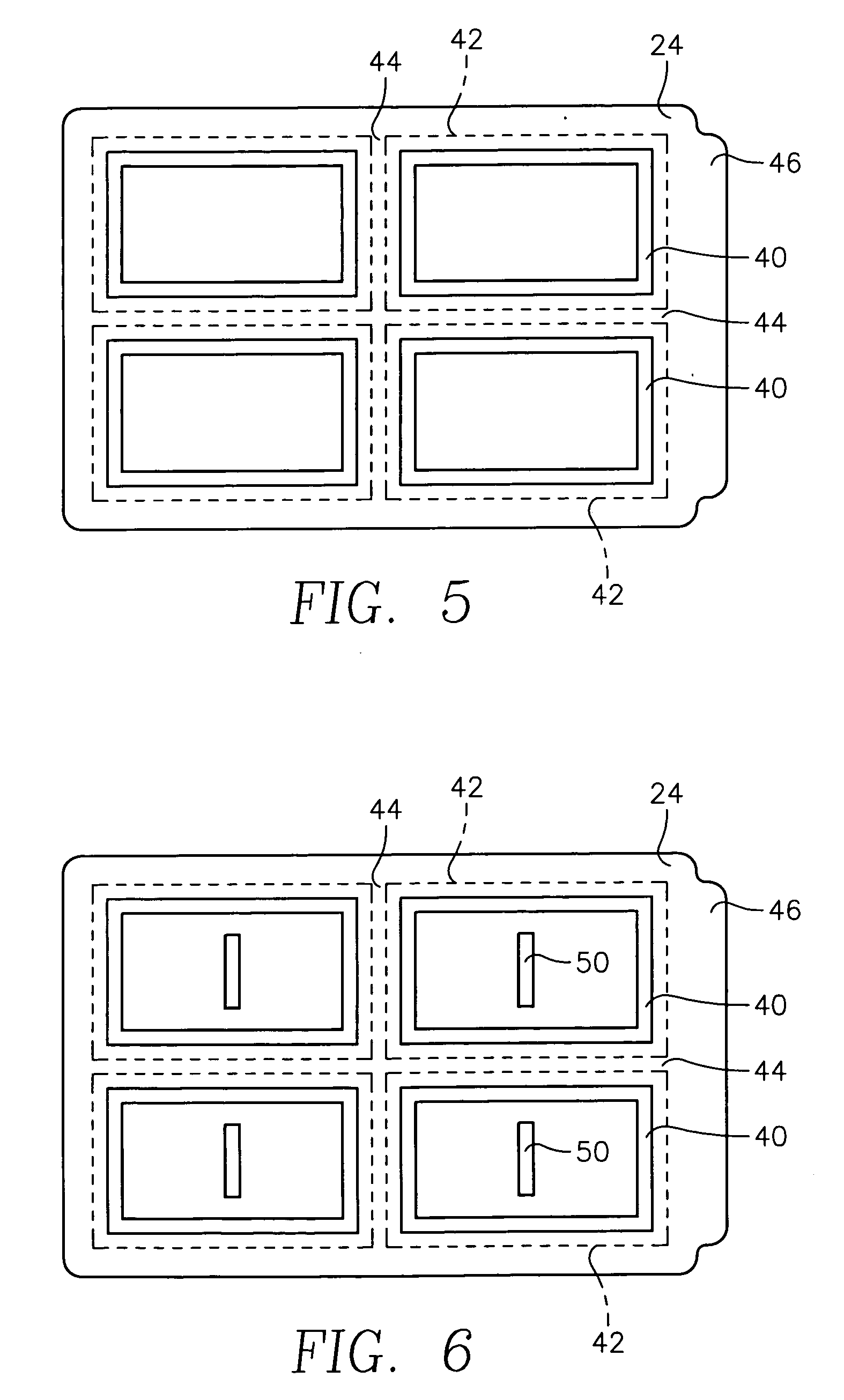 Bonding of target tiles to backing plate with patterned bonding agent