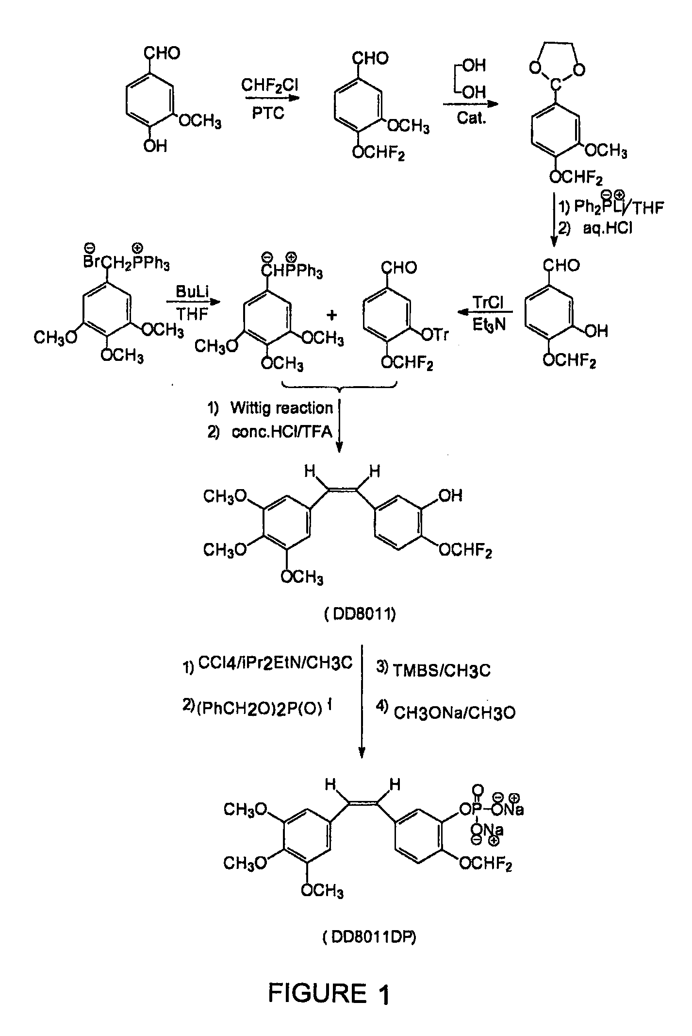 Fluoroalkoxycombretastatin Derivatives, Method For Producing the Same and Use Thereof