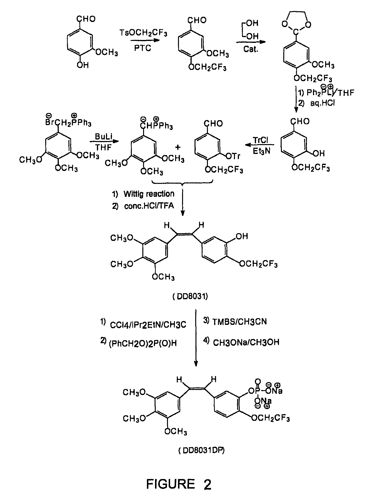 Fluoroalkoxycombretastatin Derivatives, Method For Producing the Same and Use Thereof