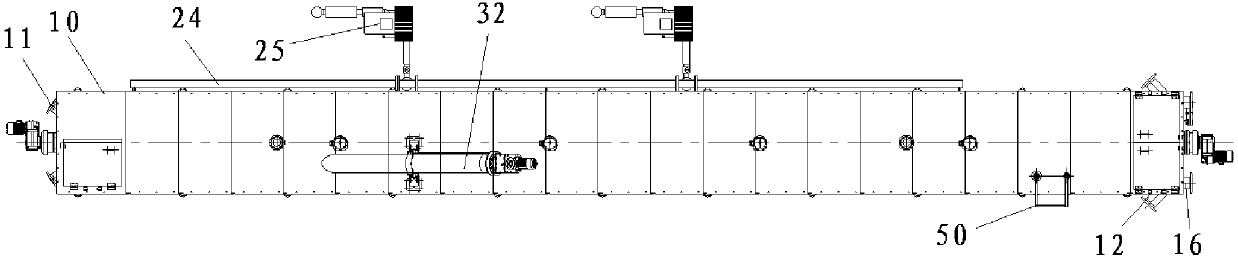 Mortar separating equipment for kitchen waste