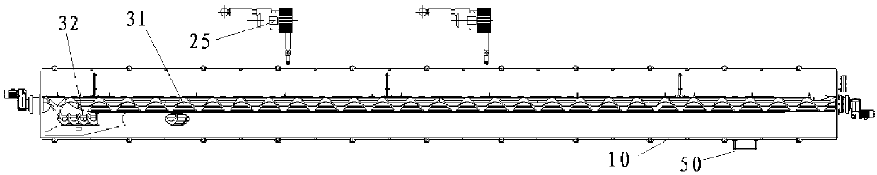 Mortar separating equipment for kitchen waste