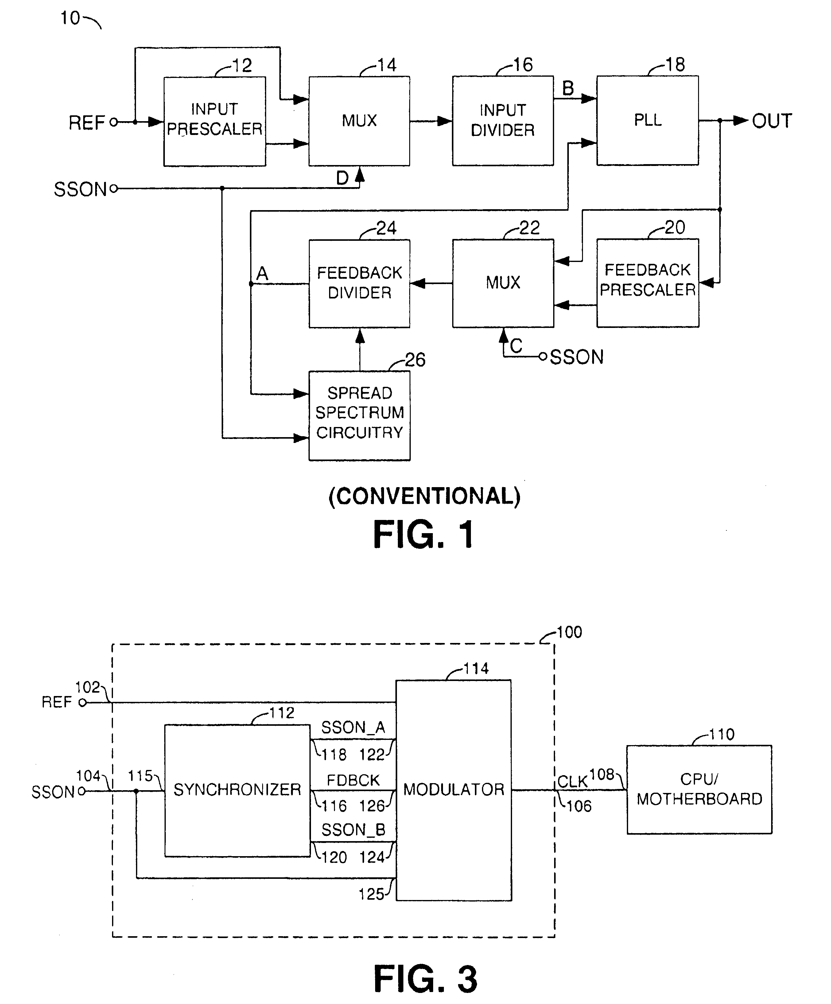 Circuit and method for controlling a spread spectrum transition
