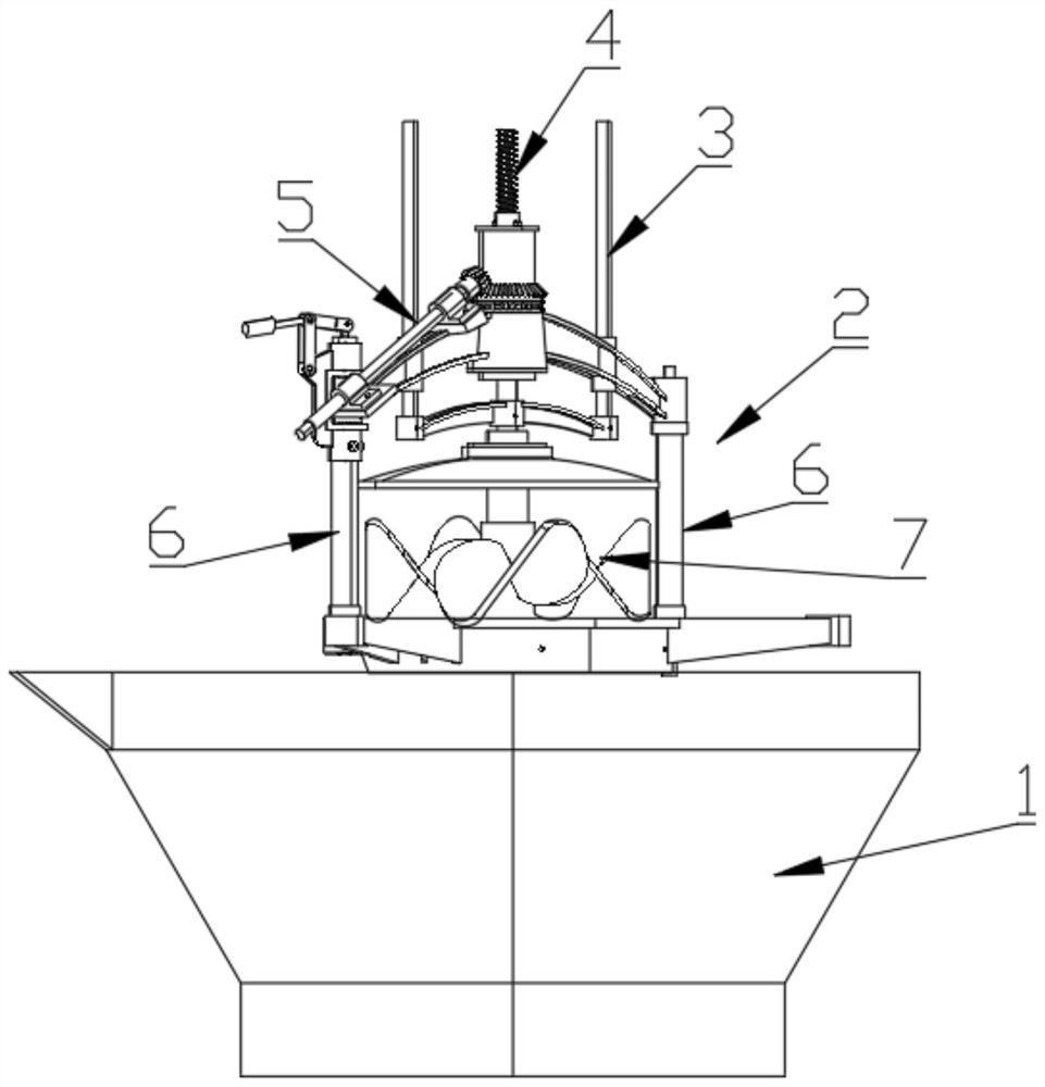 Tea stir-frying system based on automatic control