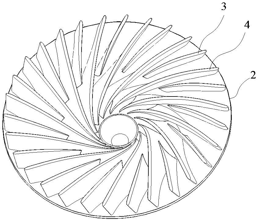 Rotating wheel design method of ultrahigh water head section mixed flow water turbine with guide blades