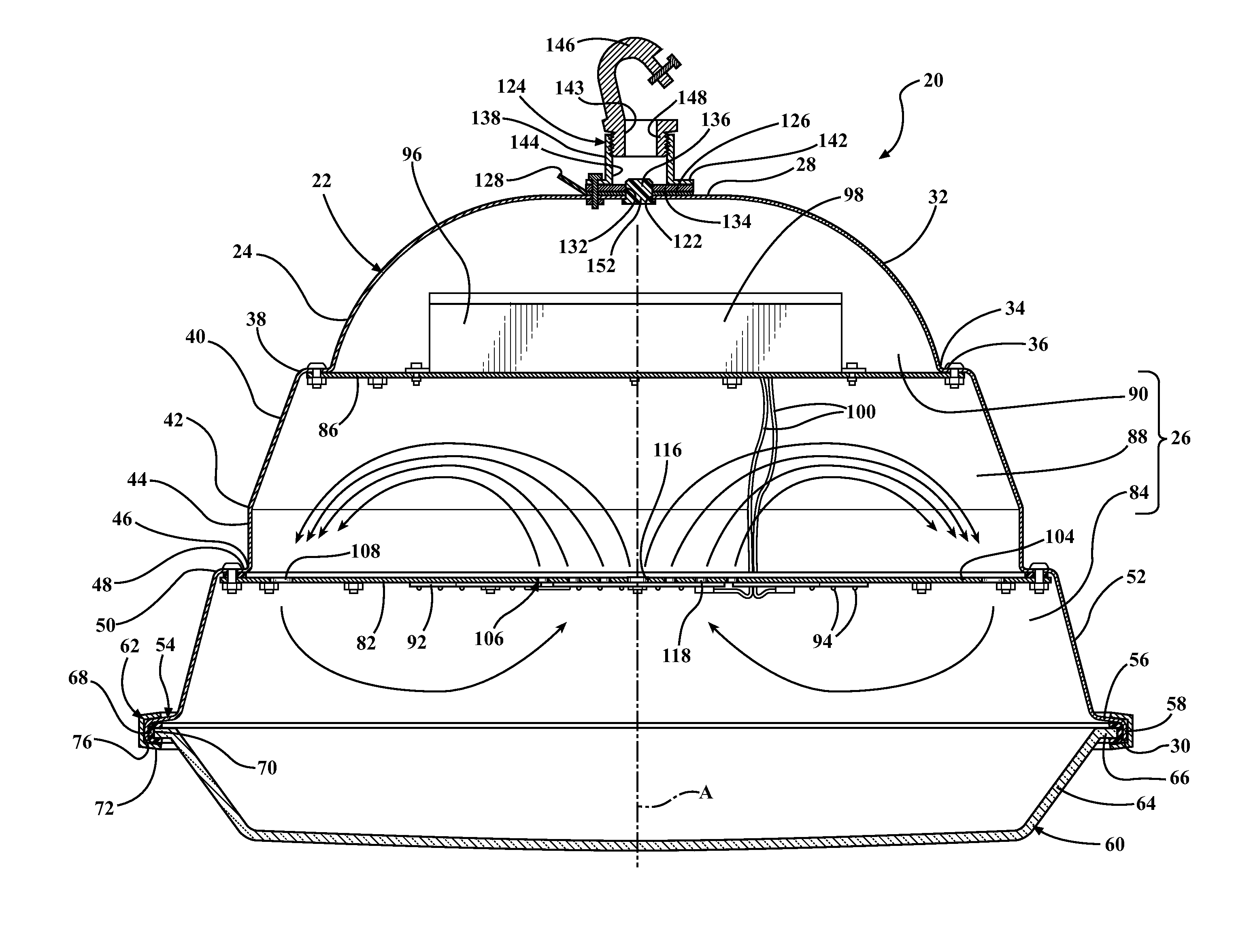 LED heat sink apparatus