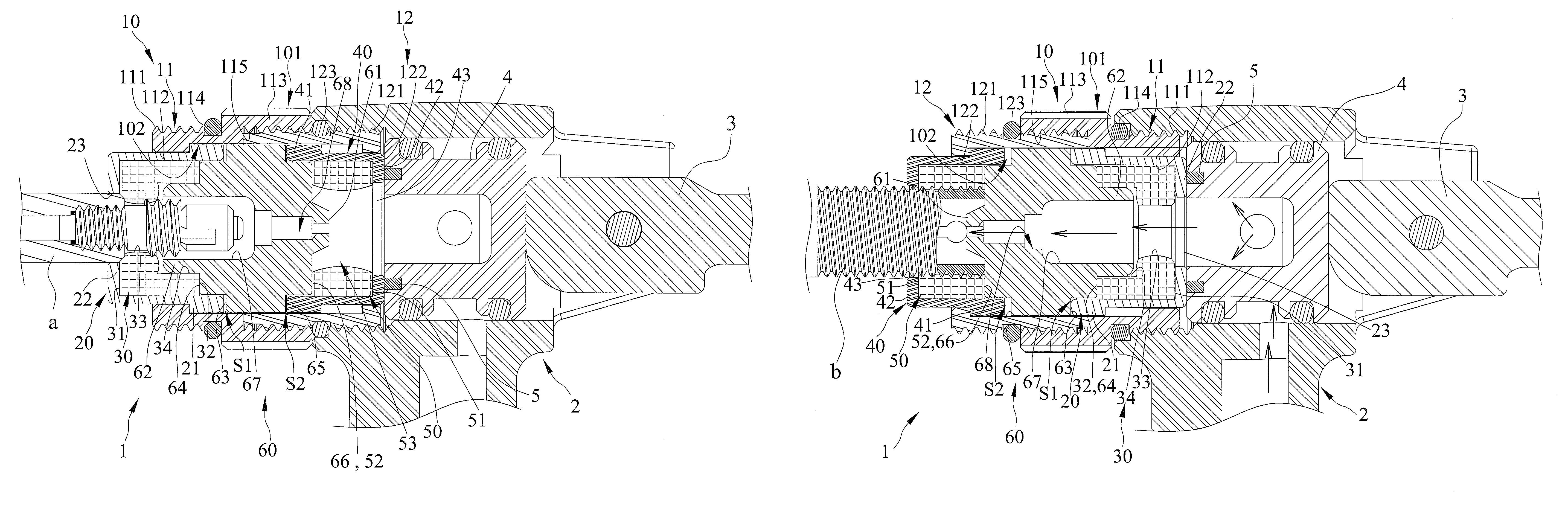 Air valve connector for connecting different valves
