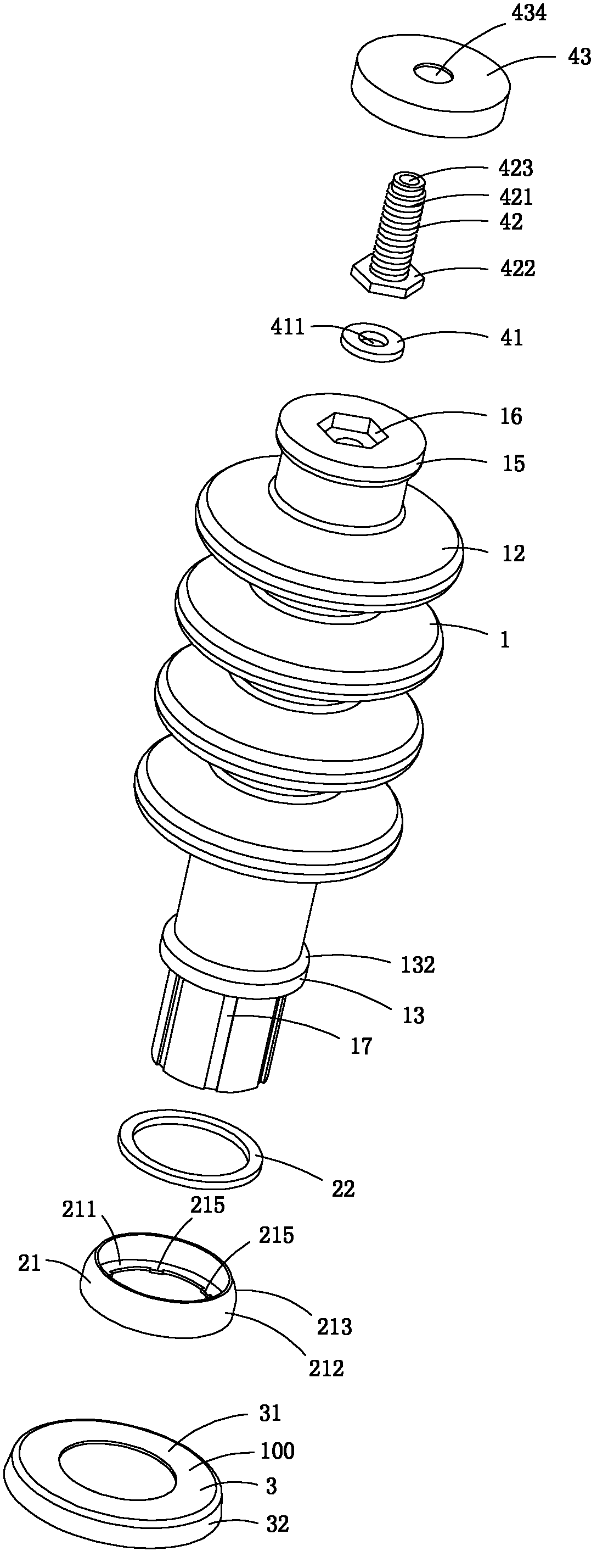 Porcelain insulator for power capacitor