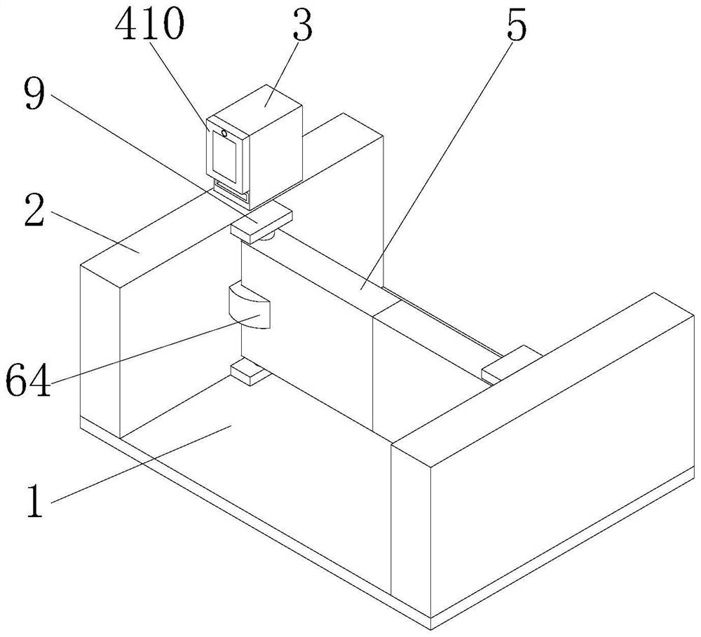 Entrance guard face recognition device for intelligent park safety management and use method