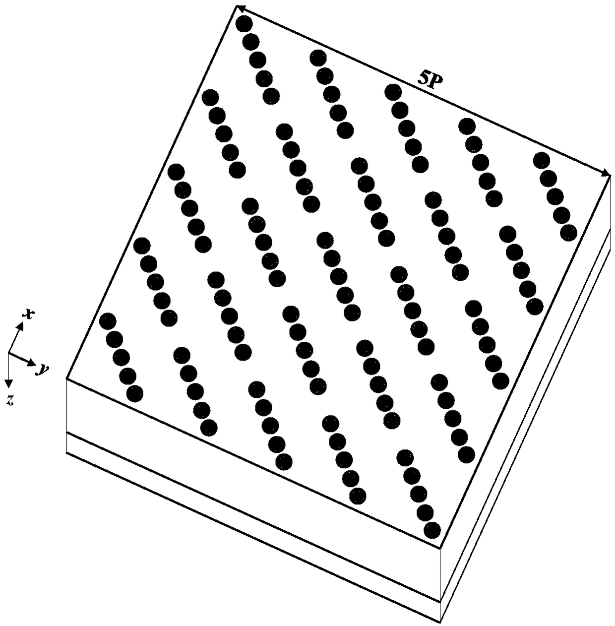 Adjustable terahertz broadband microwave absorber