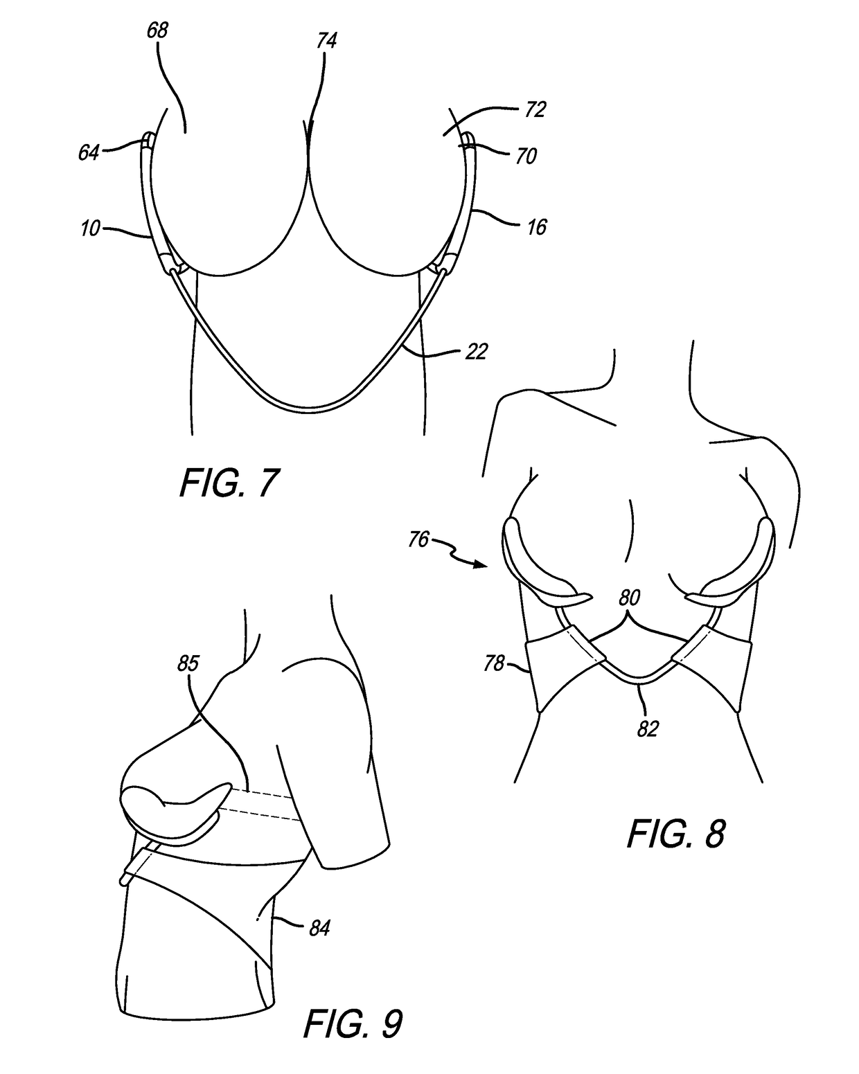 Cleavage enhancing undergarment system