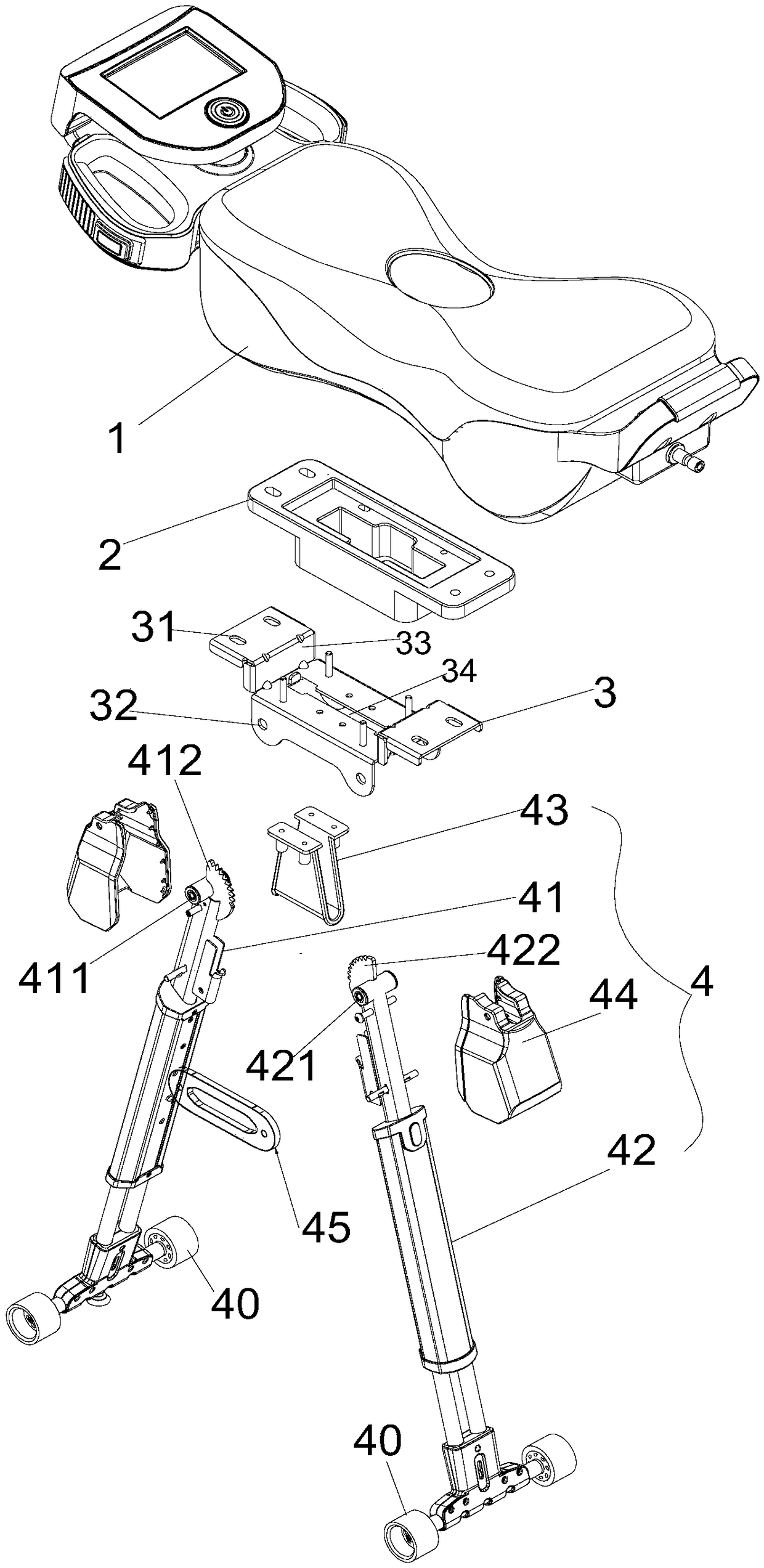 Sports physiotherapy instrument and sports evaluation method