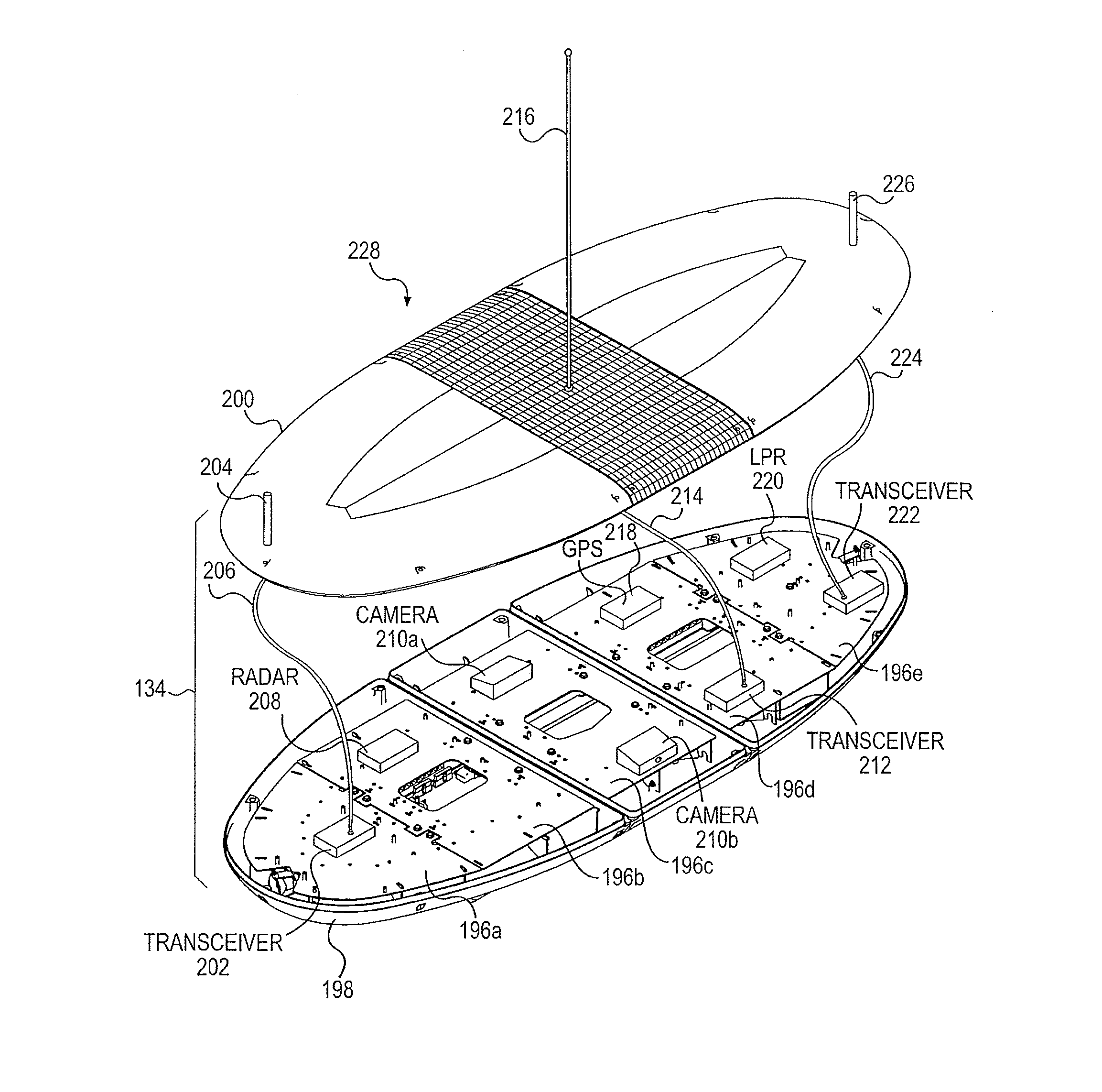 Self-powered light bar