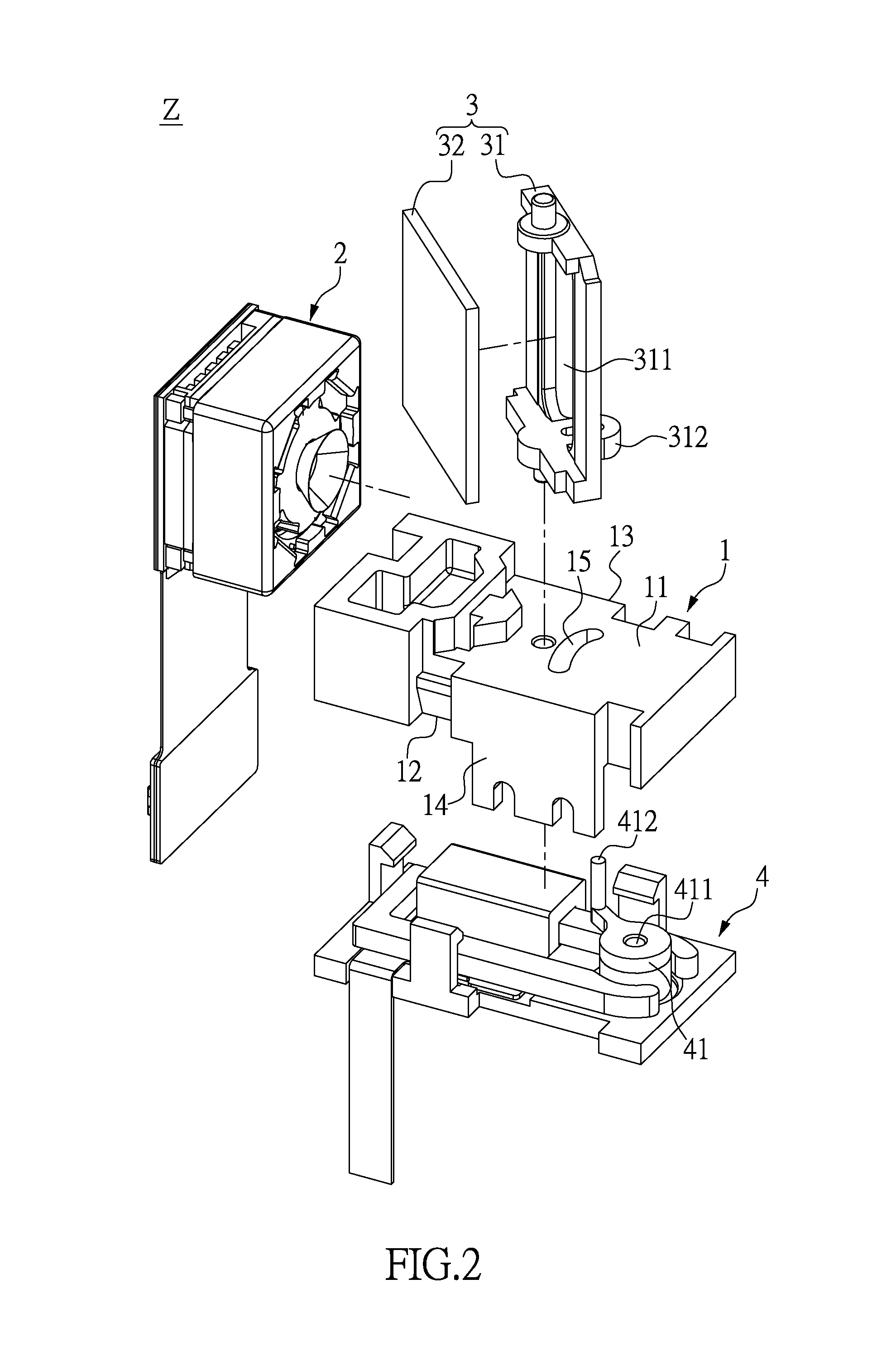 Camera angle adjustable device and the method of handling the article