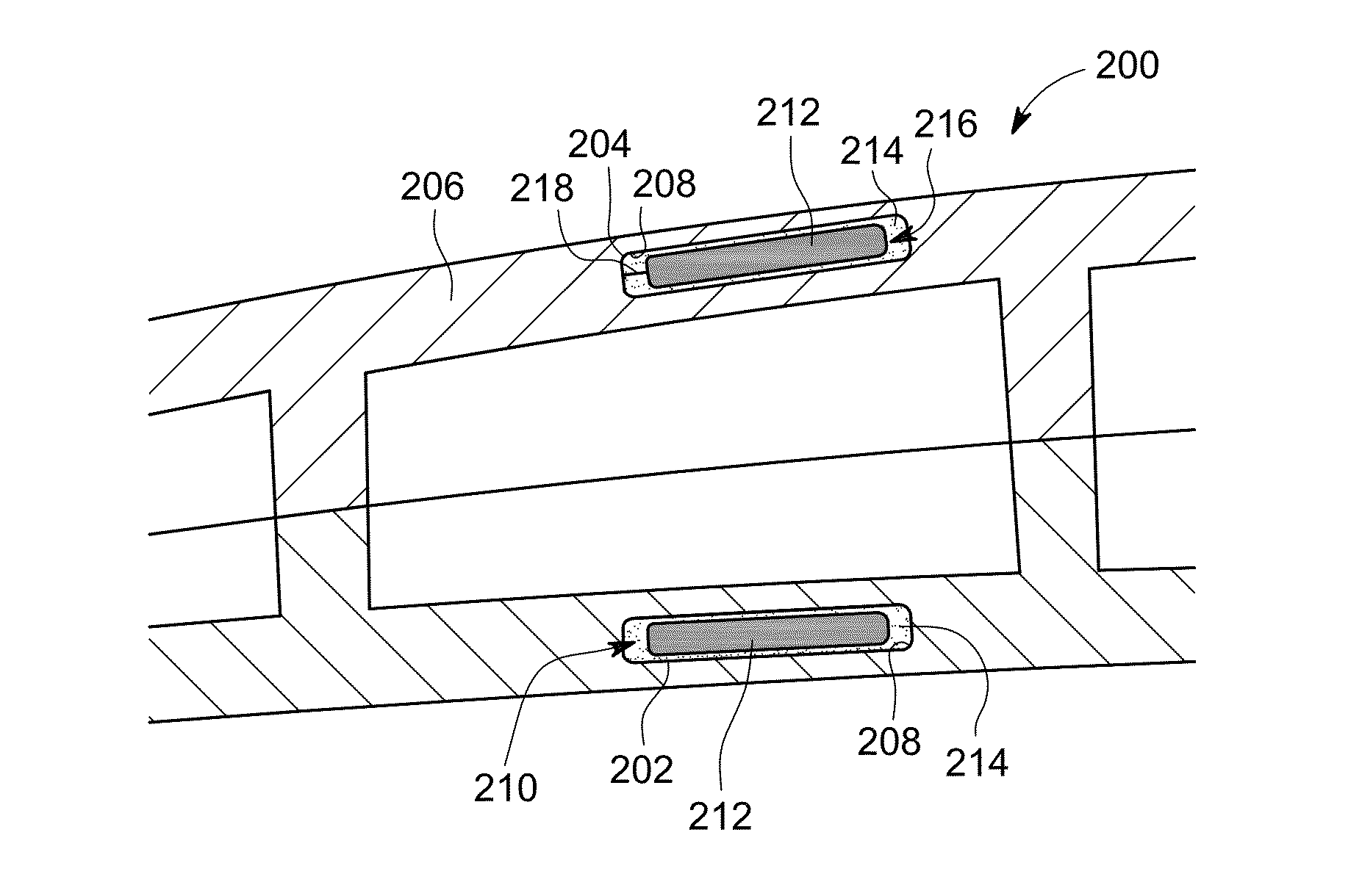 Components having vibration dampers enclosed therein and methods of forming such components