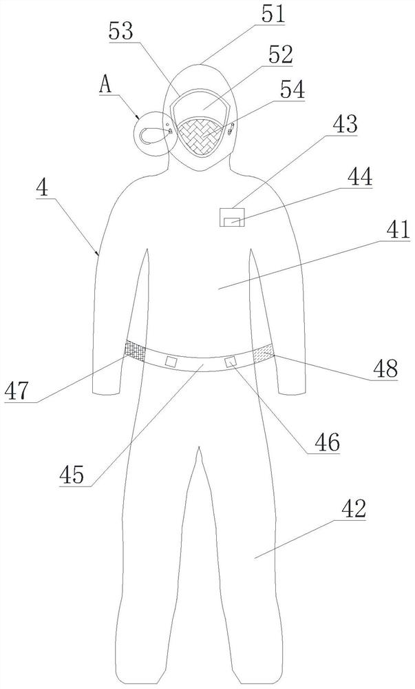 Method and system for monitoring wearing and taking-off behaviors of protective articles based on computer vision technology