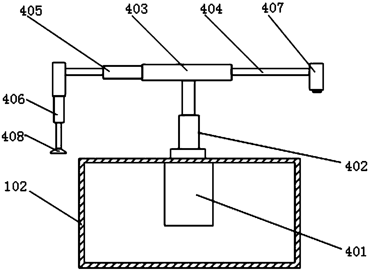 Intelligent unmanned water rescue device based on binocular vision and a use method thereof