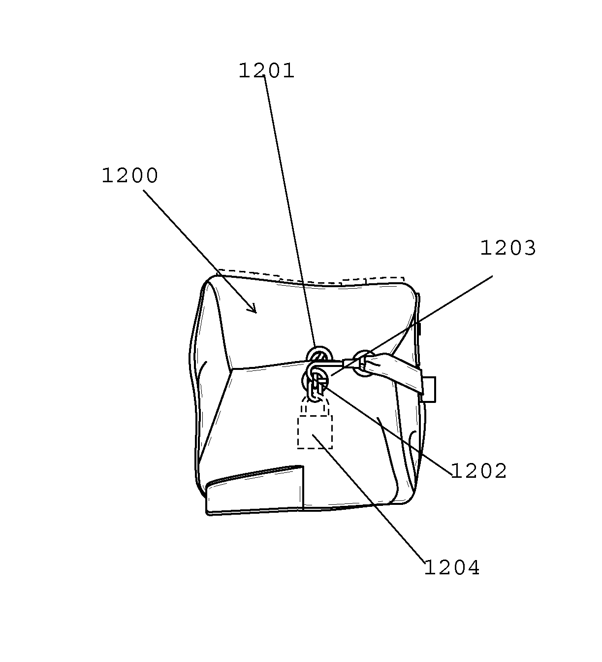 General Infantry Zipper Bag and Related Methods of Use