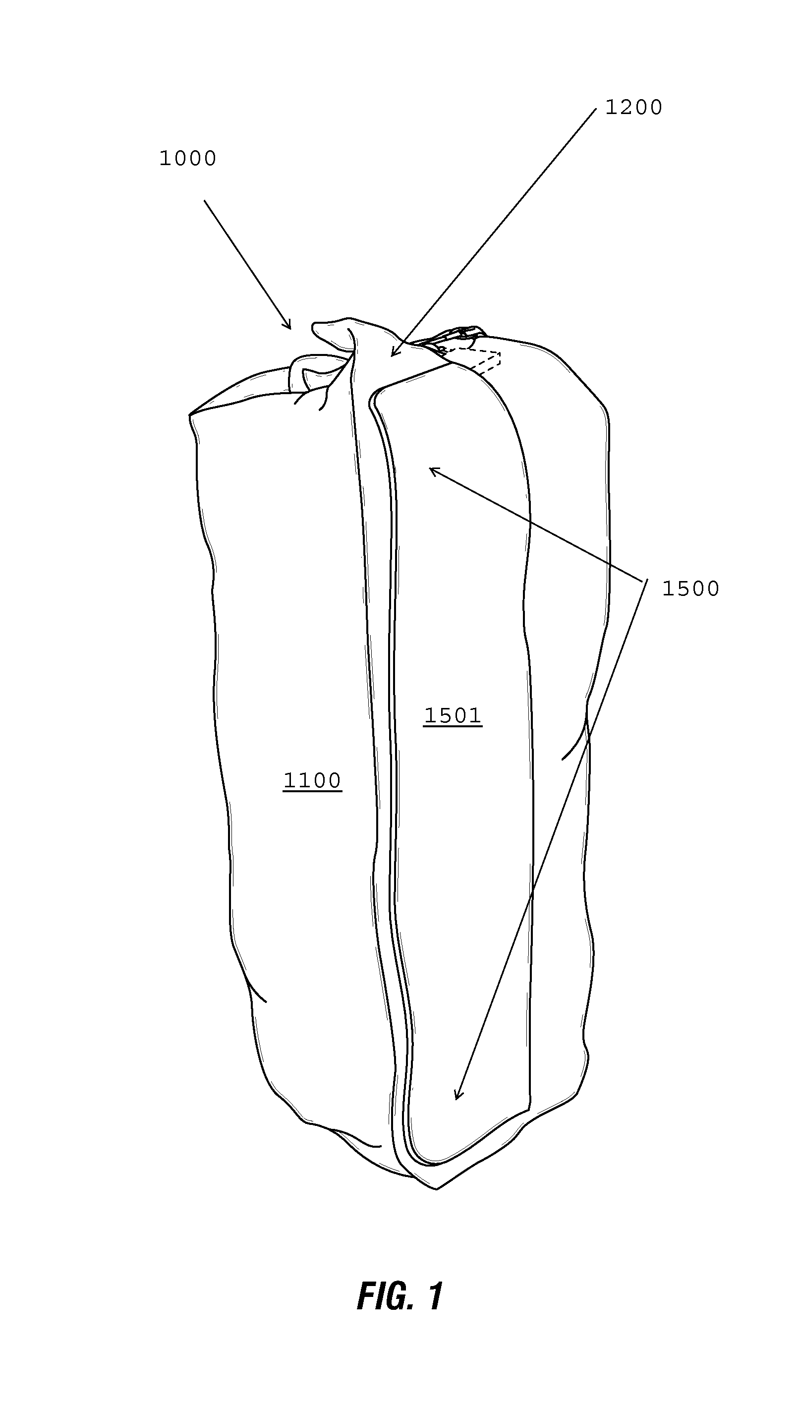 General Infantry Zipper Bag and Related Methods of Use