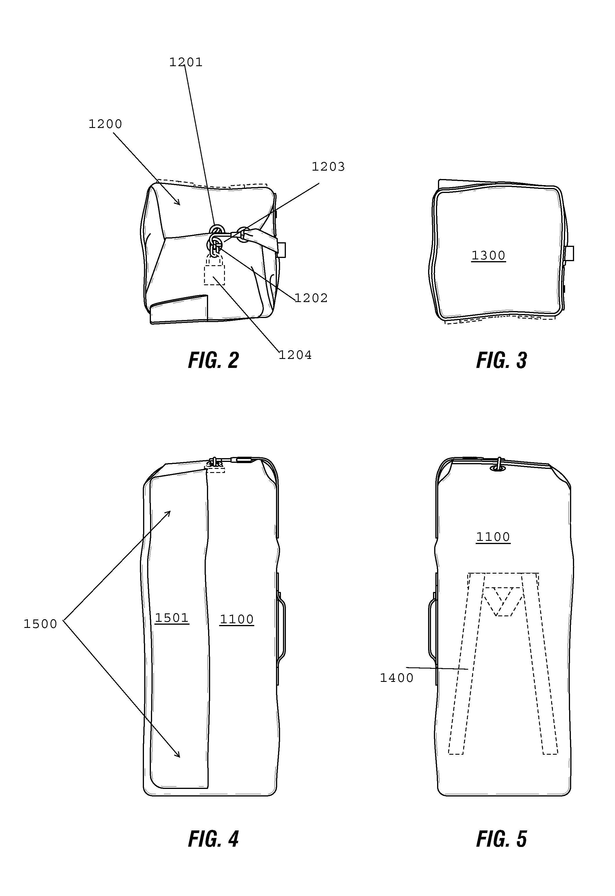 General Infantry Zipper Bag and Related Methods of Use