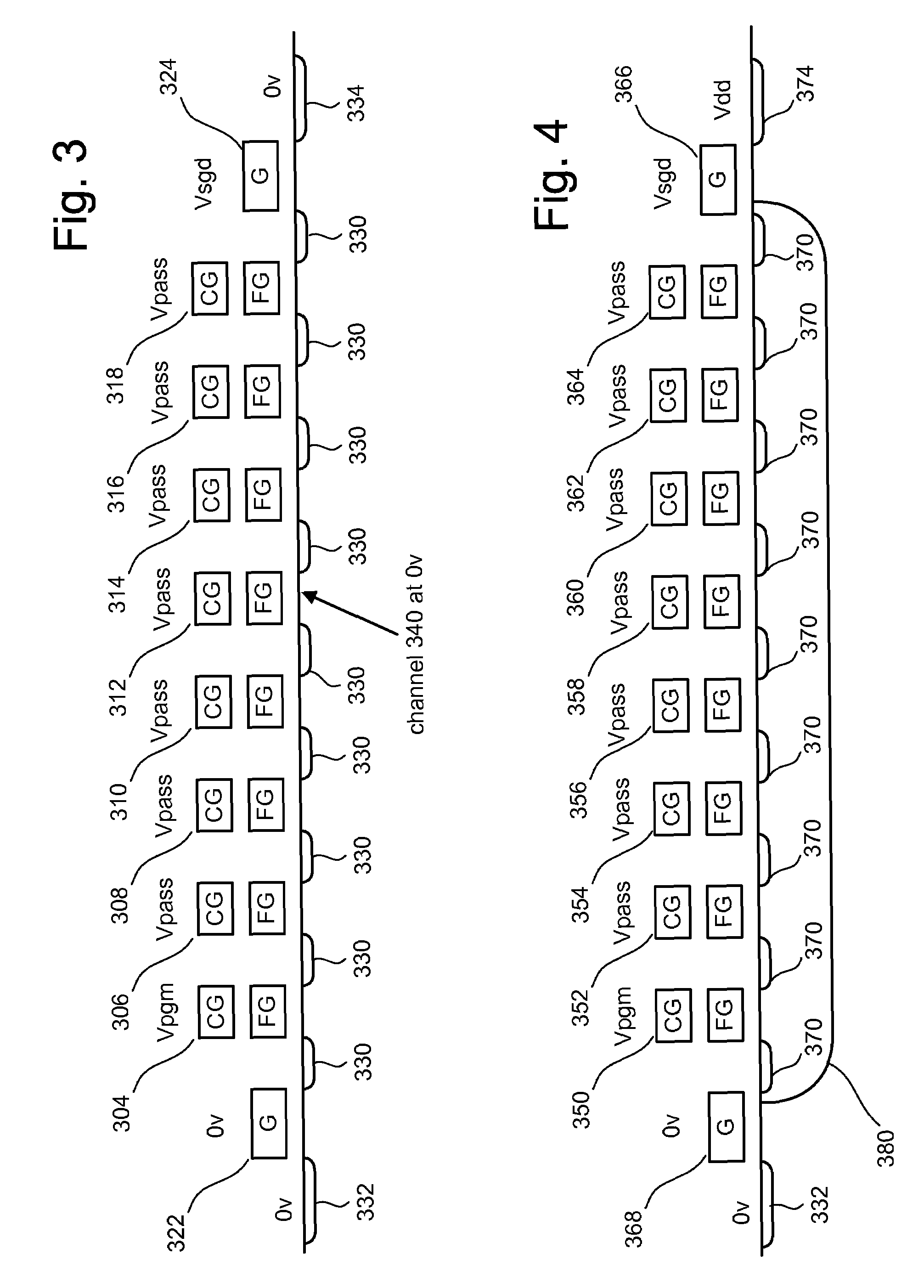 Method for using transitional voltage during programming of non-volatile storage