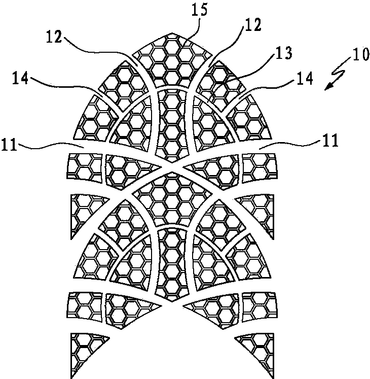 Pattern structure of bicycle pneumatic tire suitable for four seasons