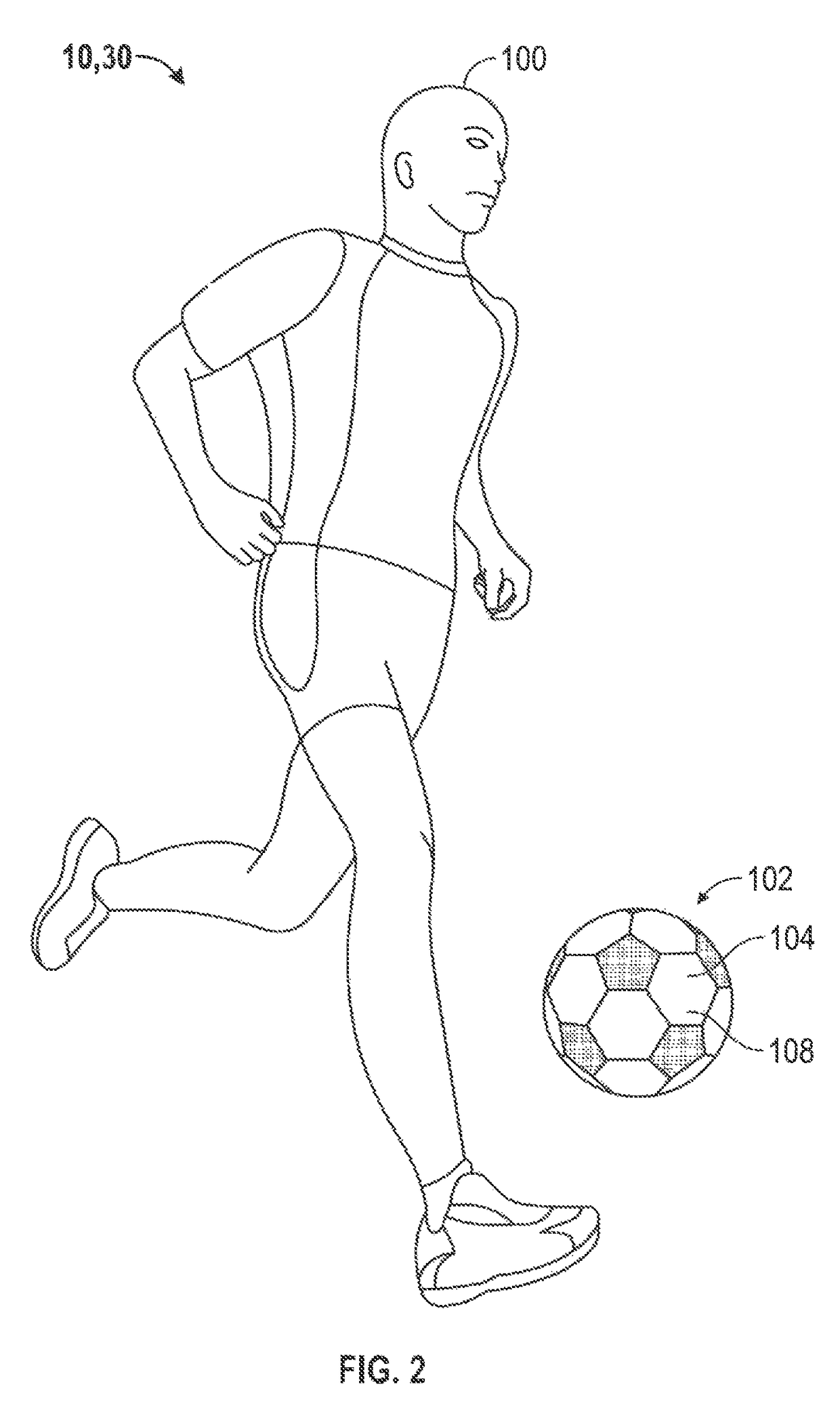 Wearable athletic activity monitoring systems
