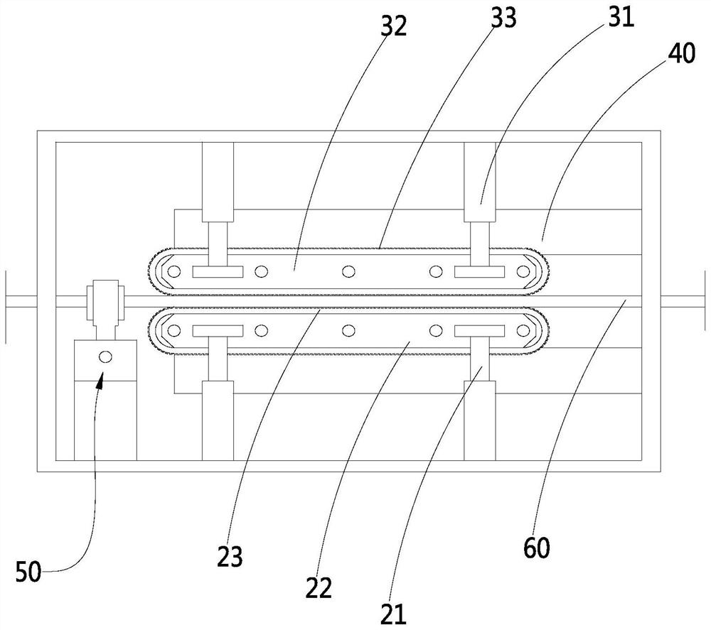 Traction machine for skirting line production