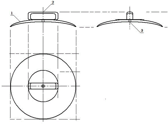 Anti-scalding handle of pot cover