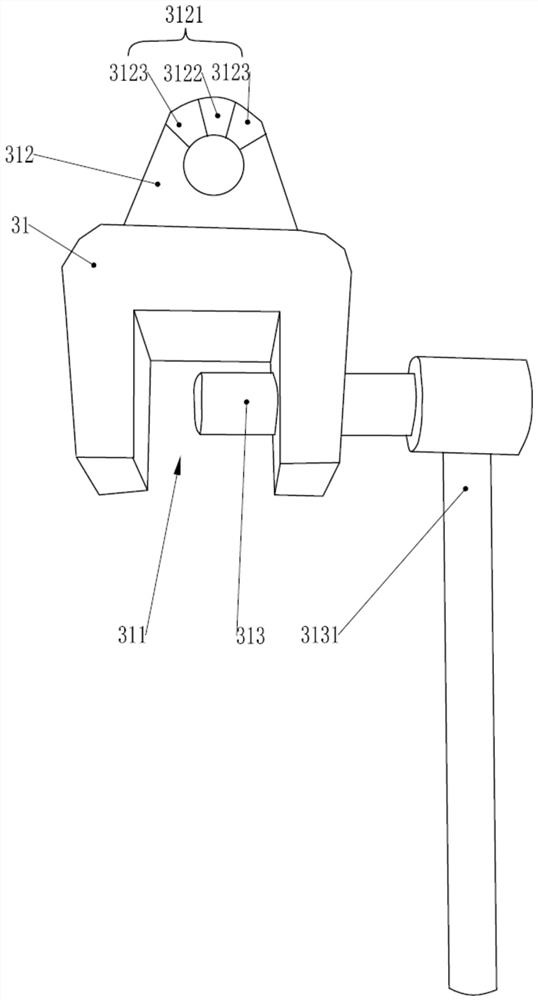 Cable puncturing device