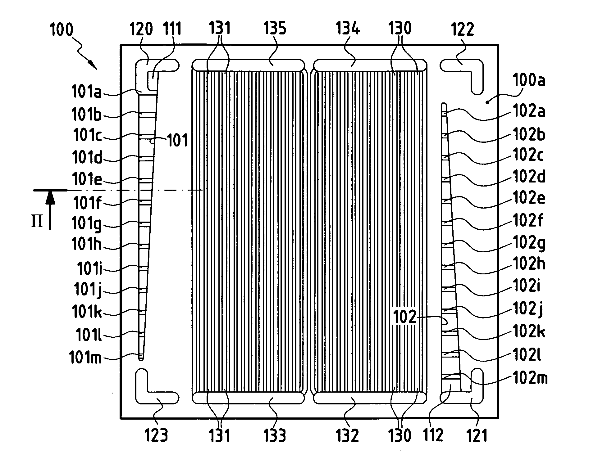 Bipolar plate for a fuel cell
