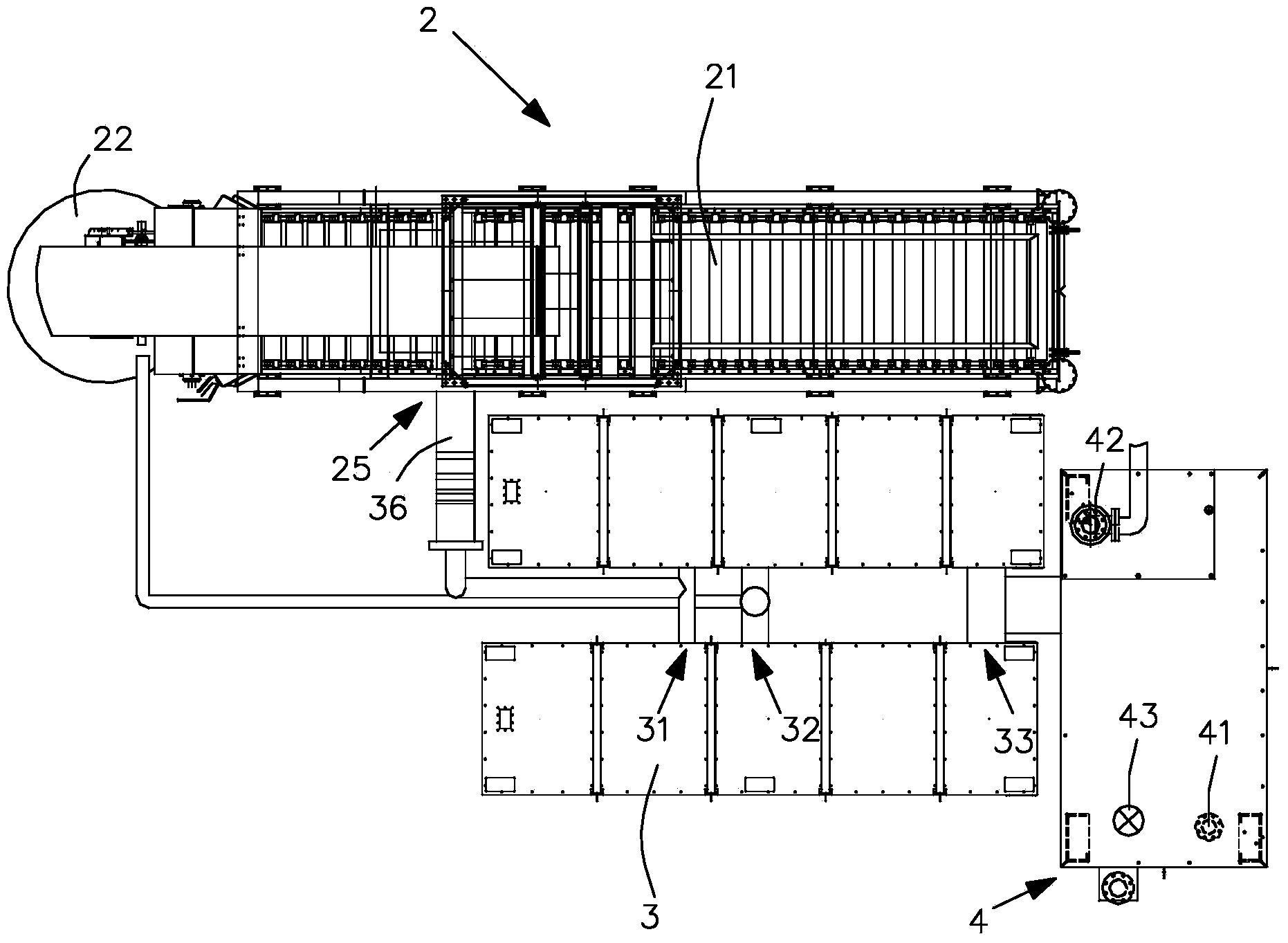 Storage battery recovery and separation system