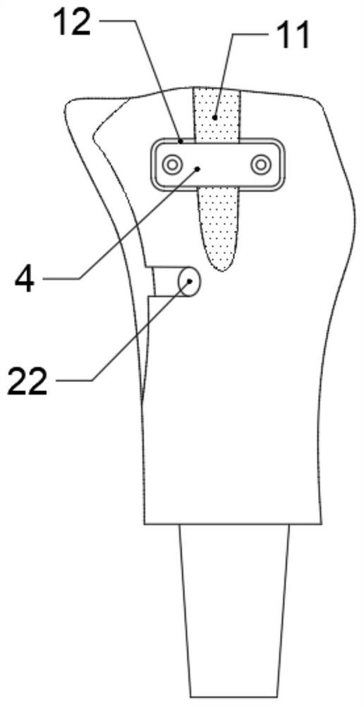 Anatomical bionic tibia near-end tumor semi-knee joint prosthesis