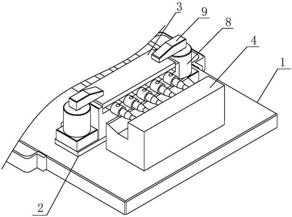 Shaft part drilling fixture